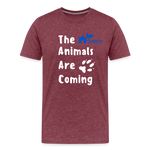 Unisex Premium T-Shirt - heather burgundy