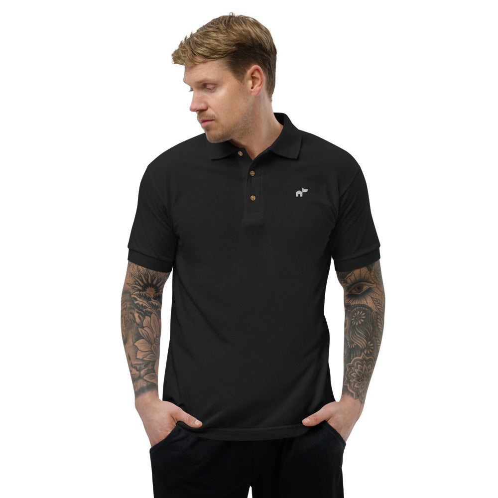 Classic Polo Shirt by Gildan - Embroidered -  5 Color Choices