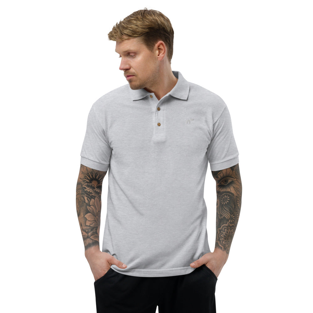 Classic Polo Shirt by Gildan - Embroidered -  5 Color Choices