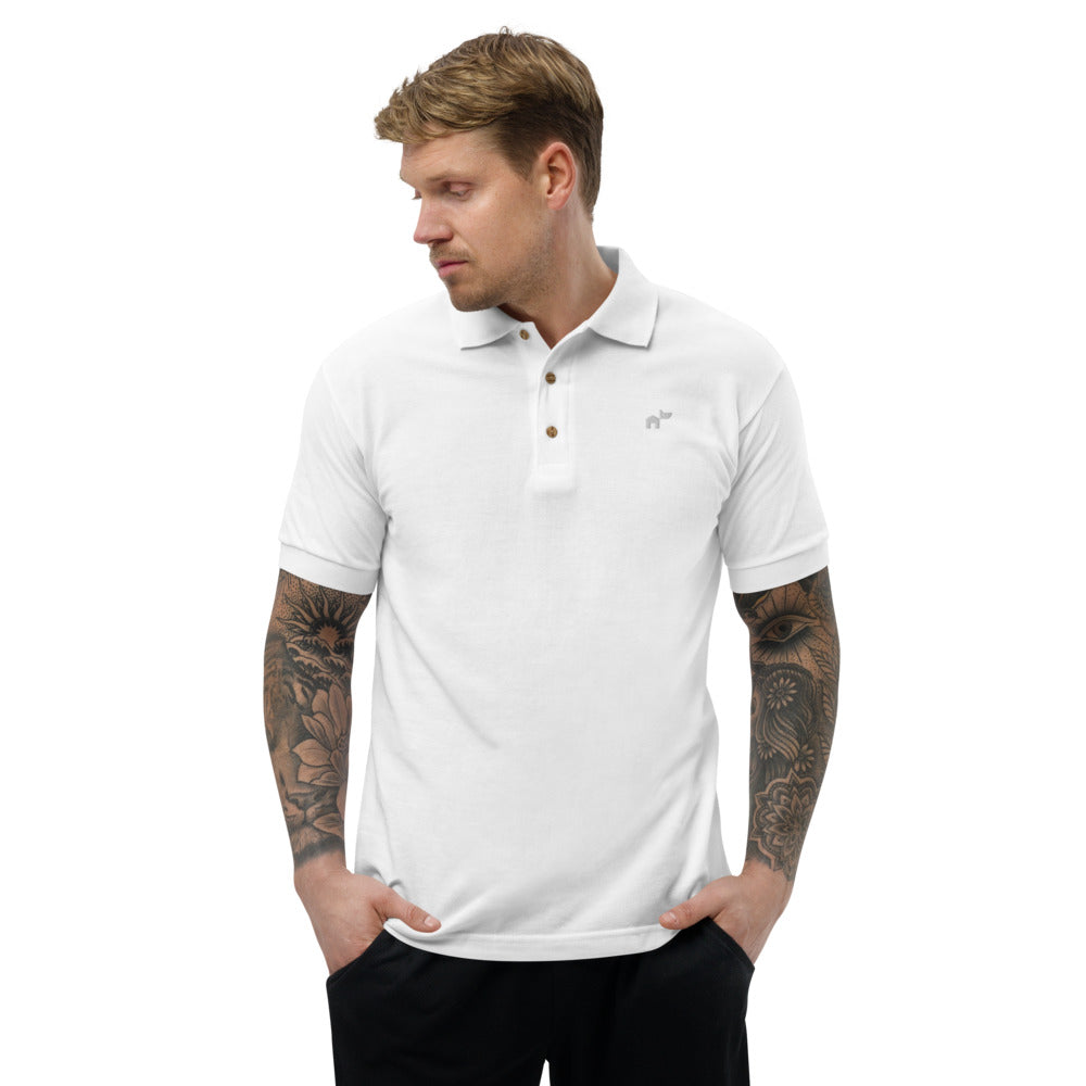 Classic Polo Shirt by Gildan - Embroidered -  5 Color Choices