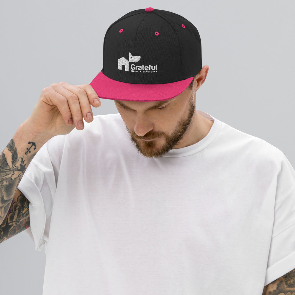 Cap - Snapback Style - 20 Color Options