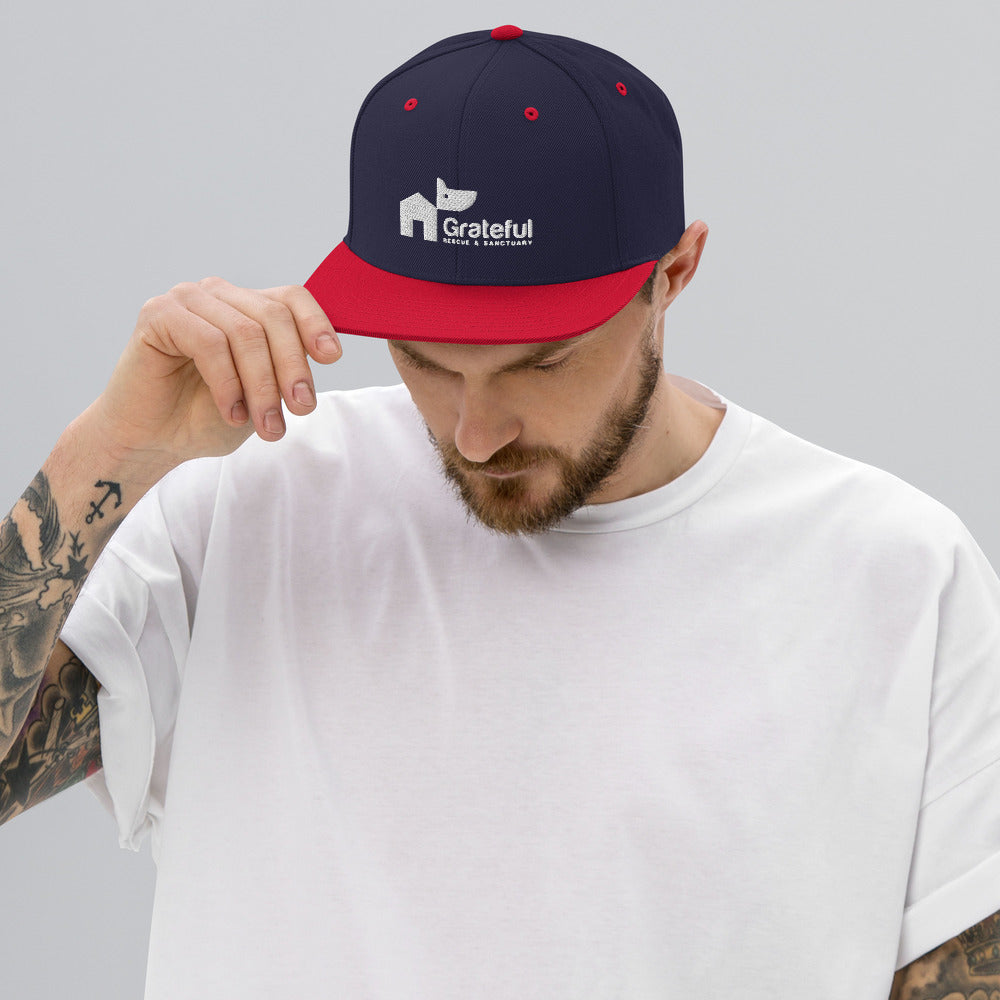 Cap - Snapback Style - 20 Color Options
