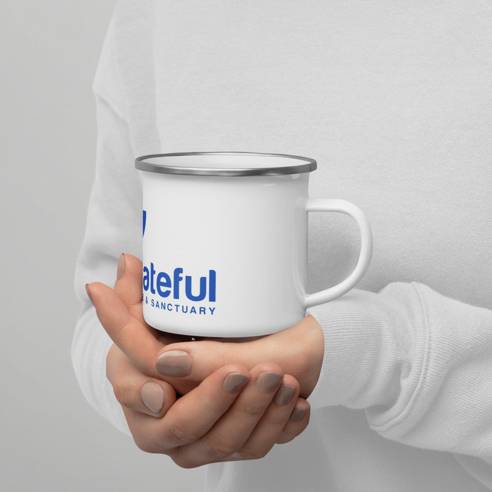 Grateful Enamel Mug