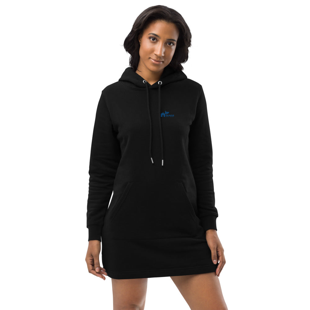 Dress with Hoodie, Combed Cotton & Polyester