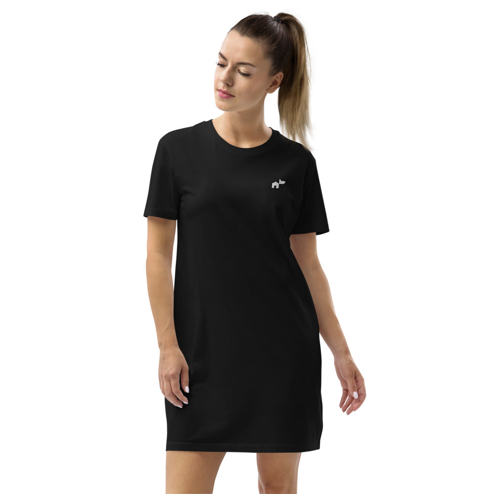 Organic Cotton T-shirt Dress - 4 Color Options