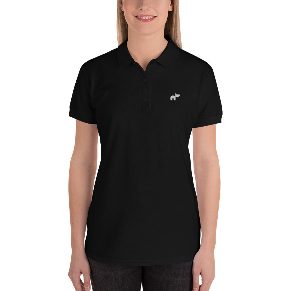 Embroidered Women's Polo Shirt by Gildan