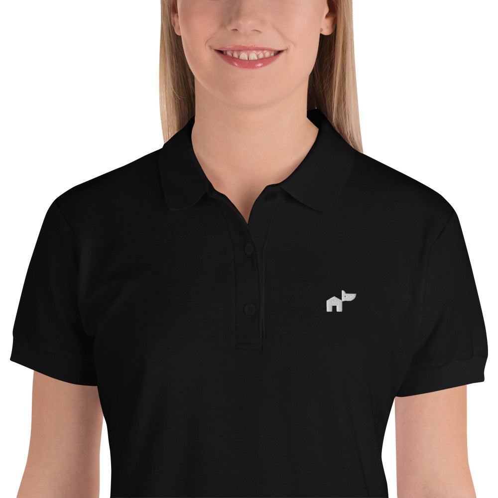 Embroidered Women's Polo Shirt by Gildan