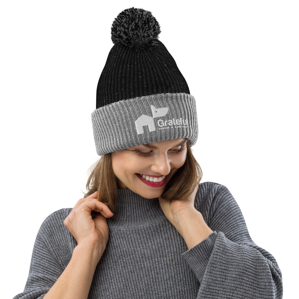 Beanie - Pom-Pom Style -  3 Color Options