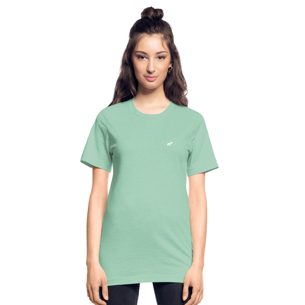Unisex Heather Prism T-Shirt - heather prism mint