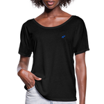 Women’s Flowy T-Shirt - black