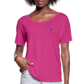 Women’s Flowy T-Shirt - dark pink