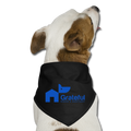Dog Bandana - black