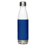 Grateful Stainless Steel Water Bottle in Blue