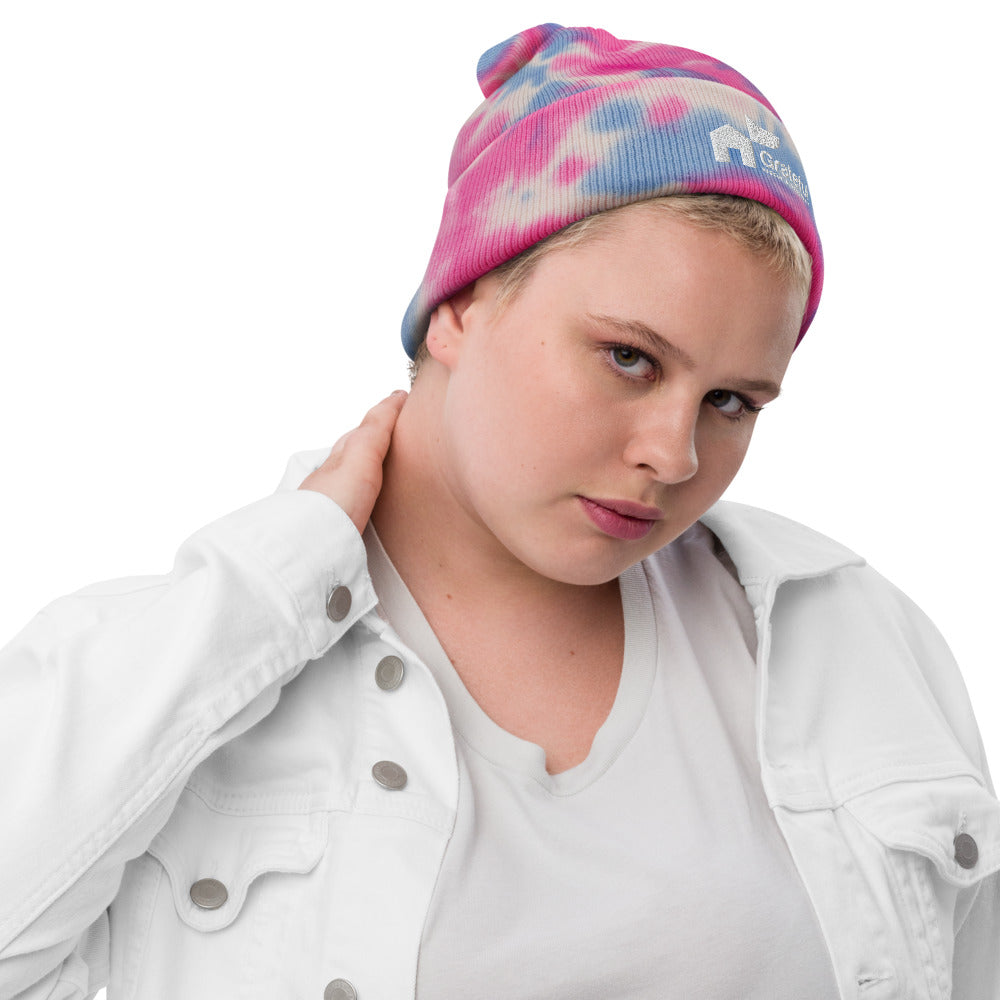 Beanie - Tie-dye style - 4 Color Options