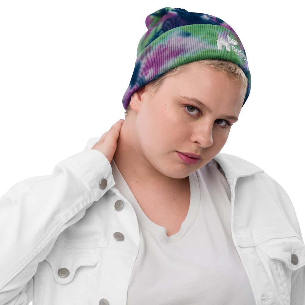 Beanie - Tie-dye style - 4 Color Options