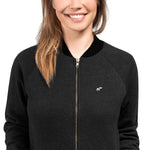 Women's Bomber Jacket w Embroidered Logo