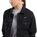 Women's Denim Jacket w Embroidered Logo