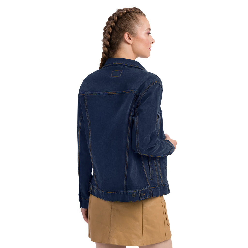 Women's Denim Jacket w Embroidered Logo