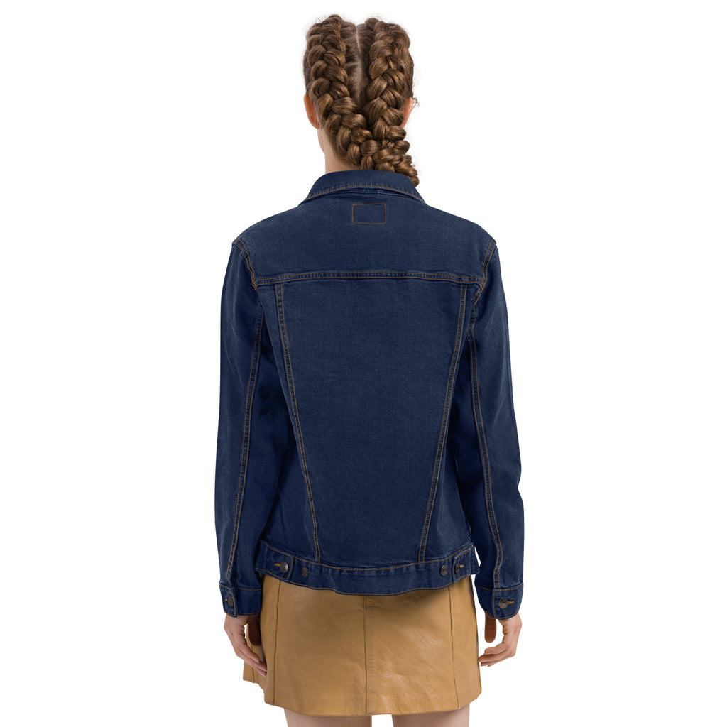 Women's Denim Jacket w Embroidered Logo