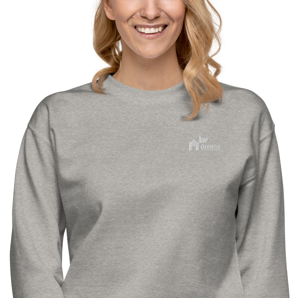 Fleece Pullover Sweatshirt - 5 Color Choices