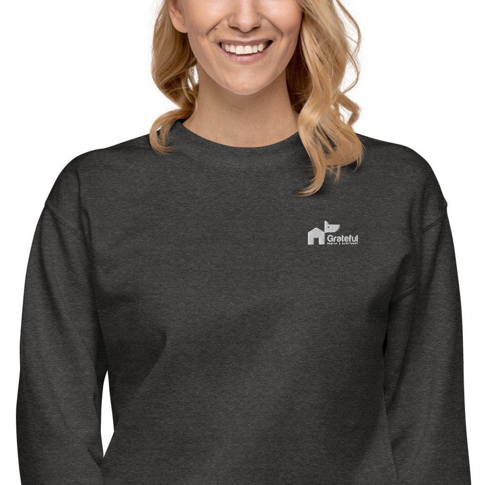 Fleece Pullover Sweatshirt - 5 Color Choices