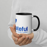 Grateful Mug with Color Inside - 6 Color Options