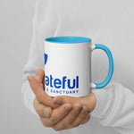 Grateful Mug with Color Inside - 6 Color Options