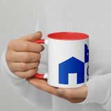 Grateful Mug with Color Inside - 6 Color Options